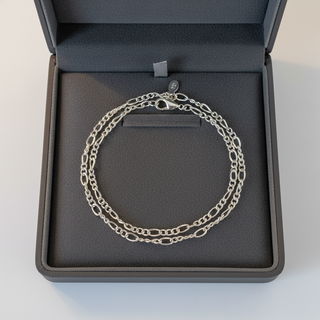 1 enkele Figaro ketting in doos