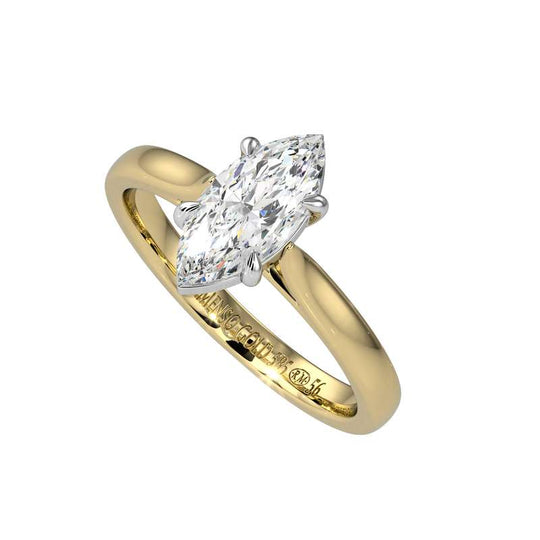 ✨ Marquise Ring | 14K Echt Goud