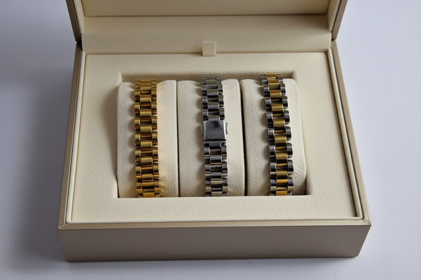 Alle drie varianten in luxe doos