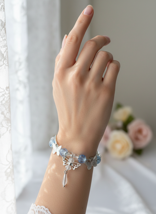 Armband met vlinders - foto 2