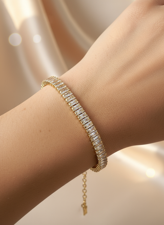 Baguette tennisarmband