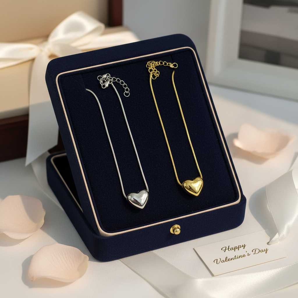 Beide chokers in luxe doos