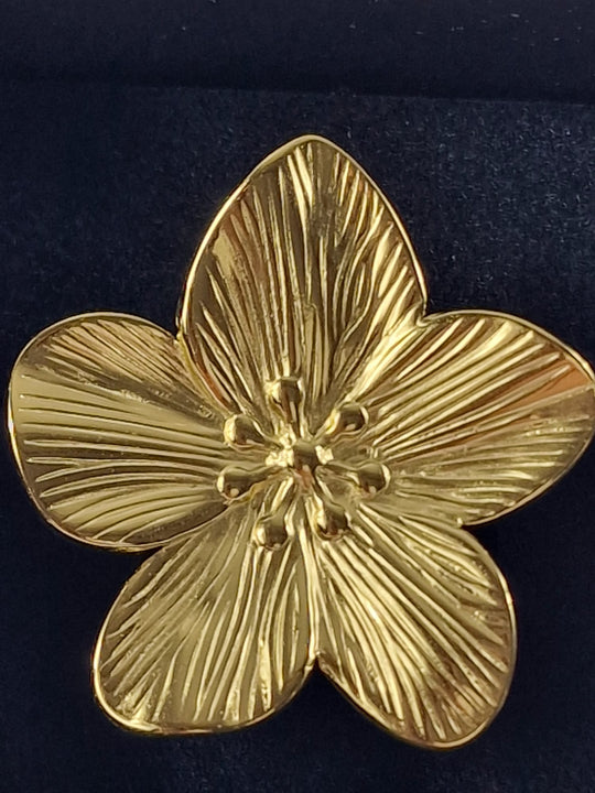 Grote Bloem Ring Verstelbaar