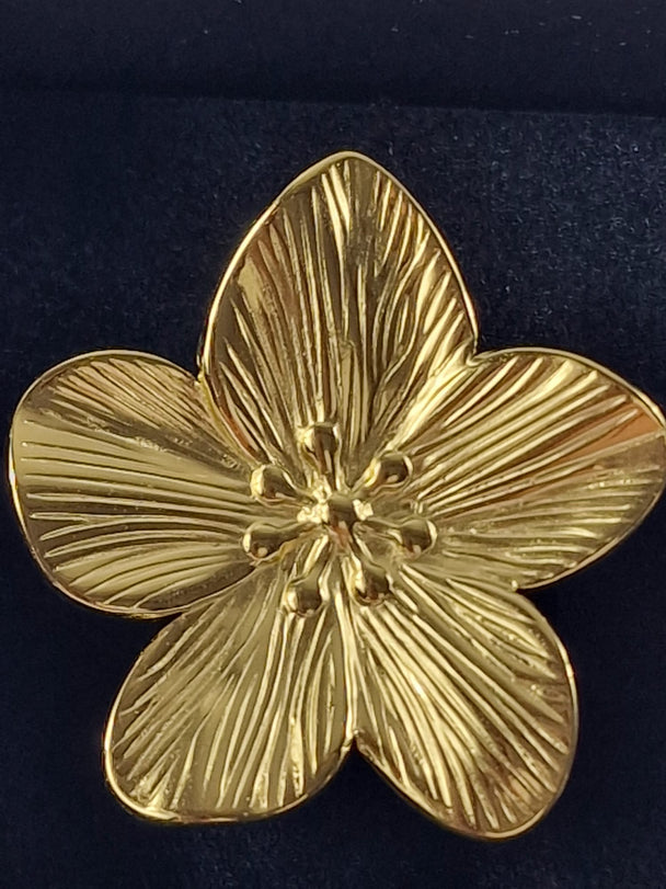 Grote Bloem Ring Verstelbaar