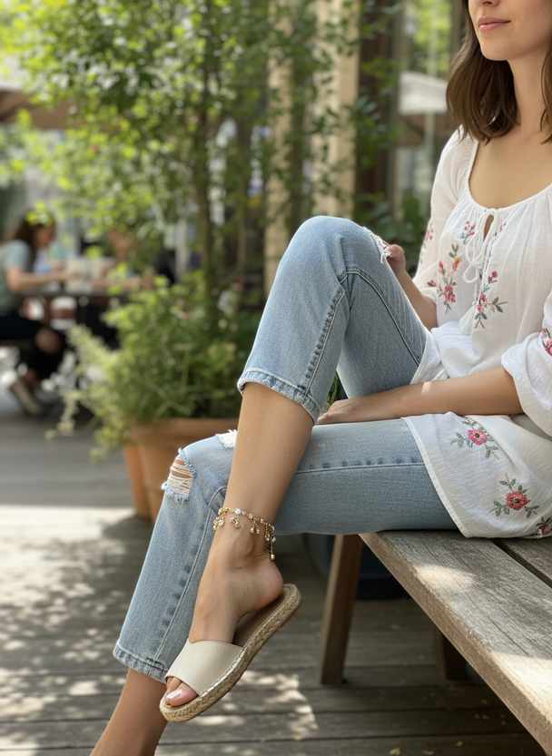 Casual lifestyle enkelbandje