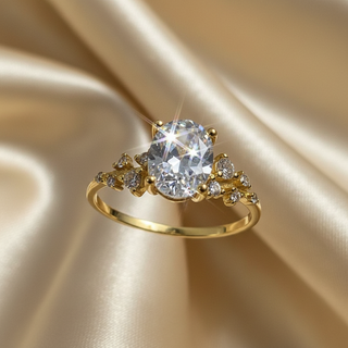 Close-up detail - heldere lichte steen