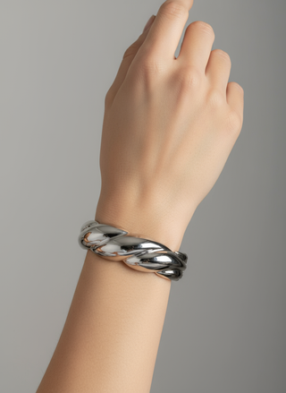 Close-up zilver glad