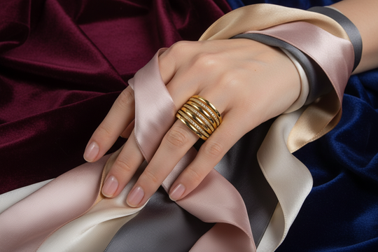 Creatieve styling met echt model