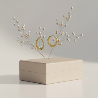 Creolen met minimalistisch design