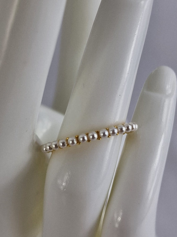 Elegante Ring 925 Zilver met Zoetwaterparels - AAAA Kwaliteit