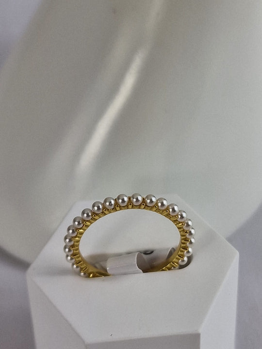 Elegante Ring 925 Zilver met Zoetwaterparels - AAAA Kwaliteit