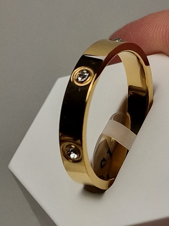 Vriendschap Ring - Verkrijgbaar in Goud of Zilver - Dames