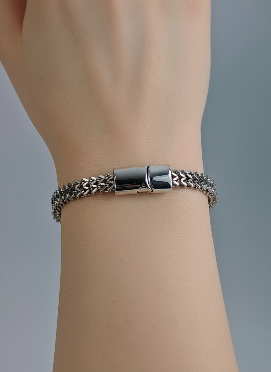 Dubbellaagse unisex armband met correcte breedte