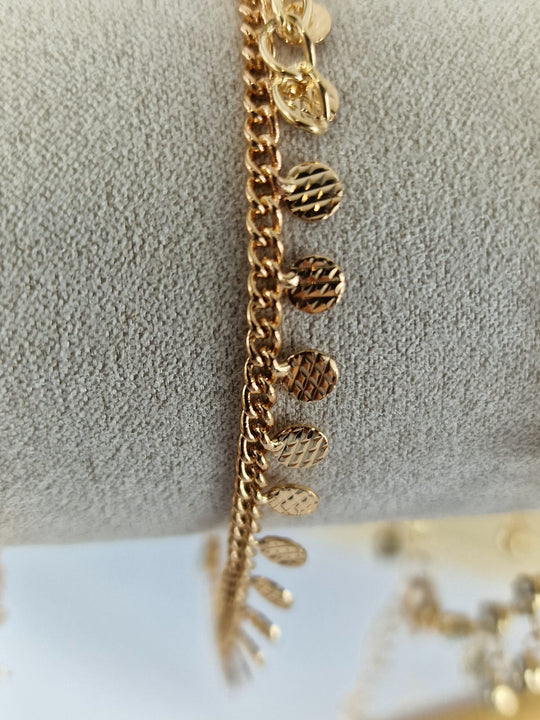 Enkelbandje met Muntjes - Chain Enkelband