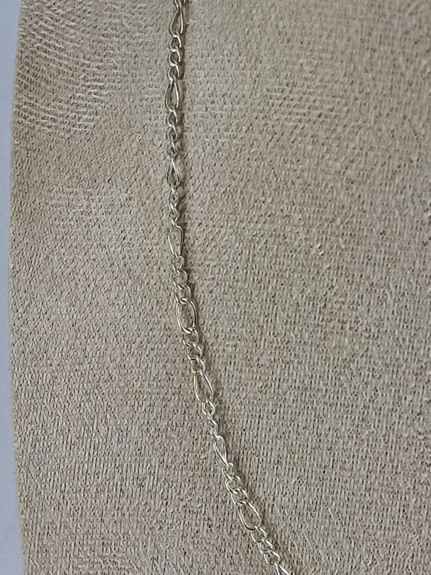 Figaro Ketting 925 Sterling Zilver - Klassiek Design - 50cm