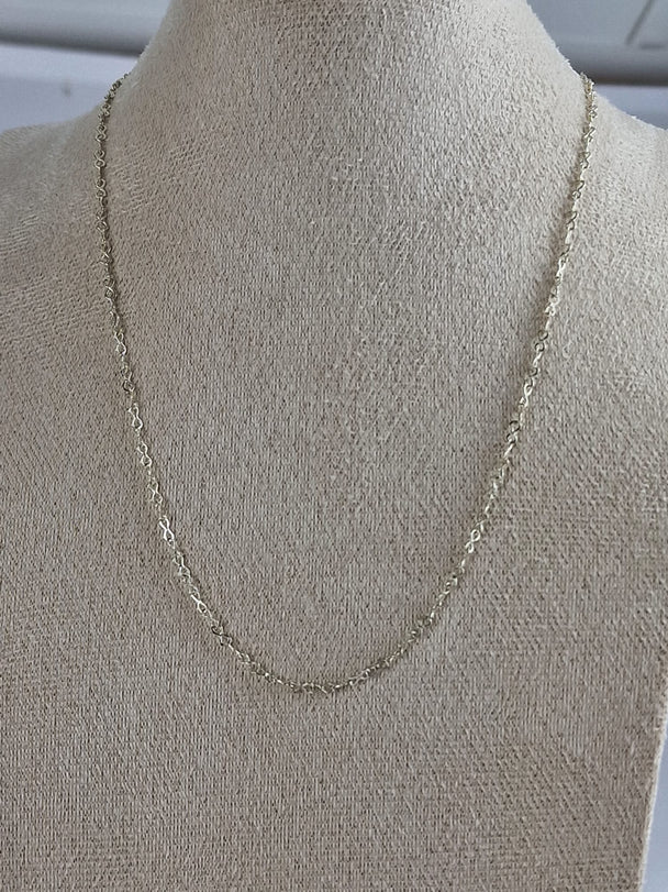 Delicate Schakelketting 925 Sterling Zilver - Elegant Design - 50cm