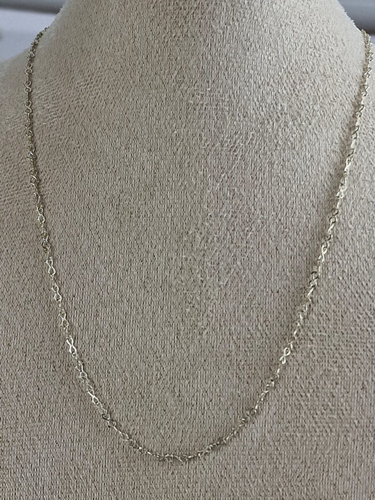 Delicate Schakelketting 925 Sterling Zilver - Elegant Design - 50cm