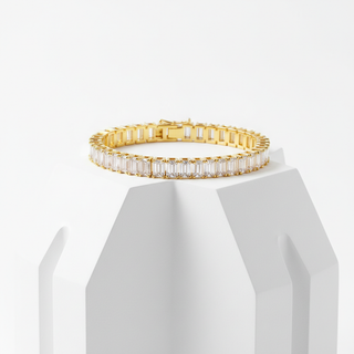 Foto 5: Op geometrisch podium