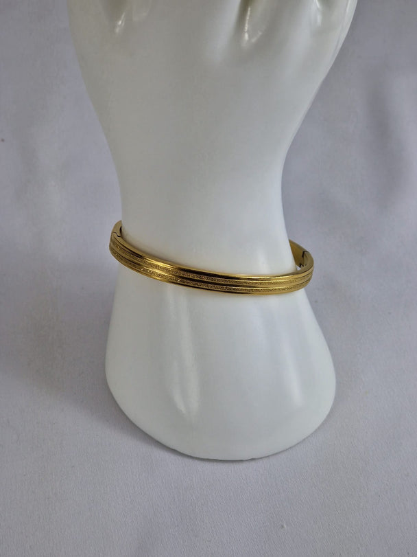 Elegantes Damenarmband, 18 Karat vergoldet