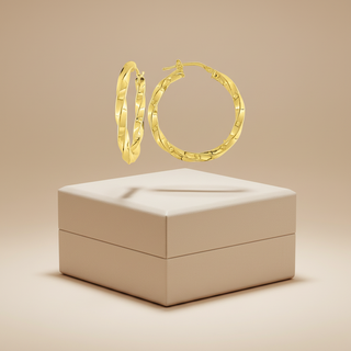 Girella creolen met luxe doos