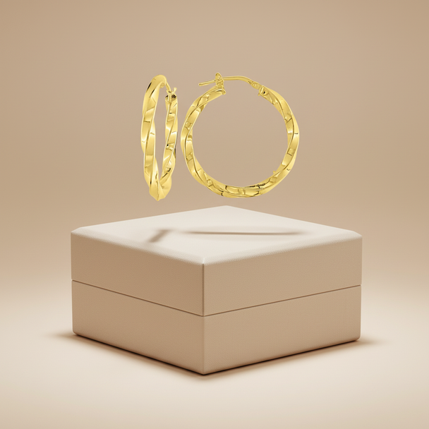 Girella creolen met luxe doos