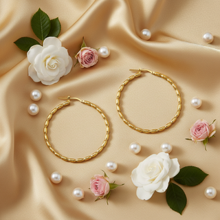 Goldplated flatlay