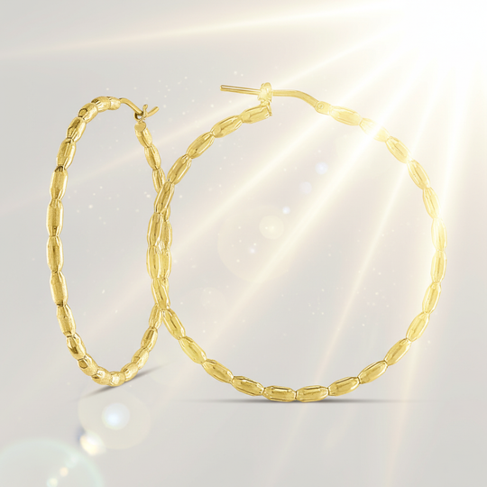 Goldplated zonnestralen