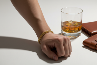 Goud armband lifestyle