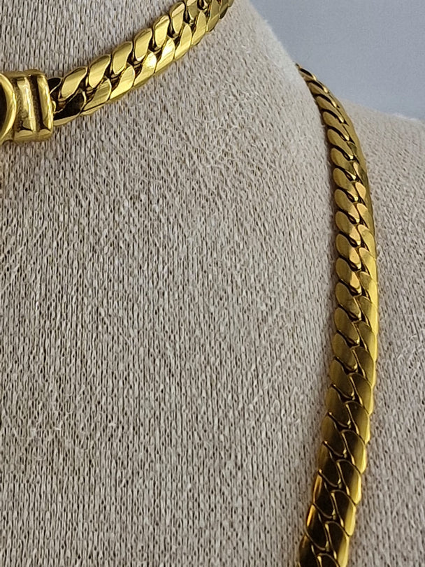 Gouden Hartjes Ketting en Armband Set