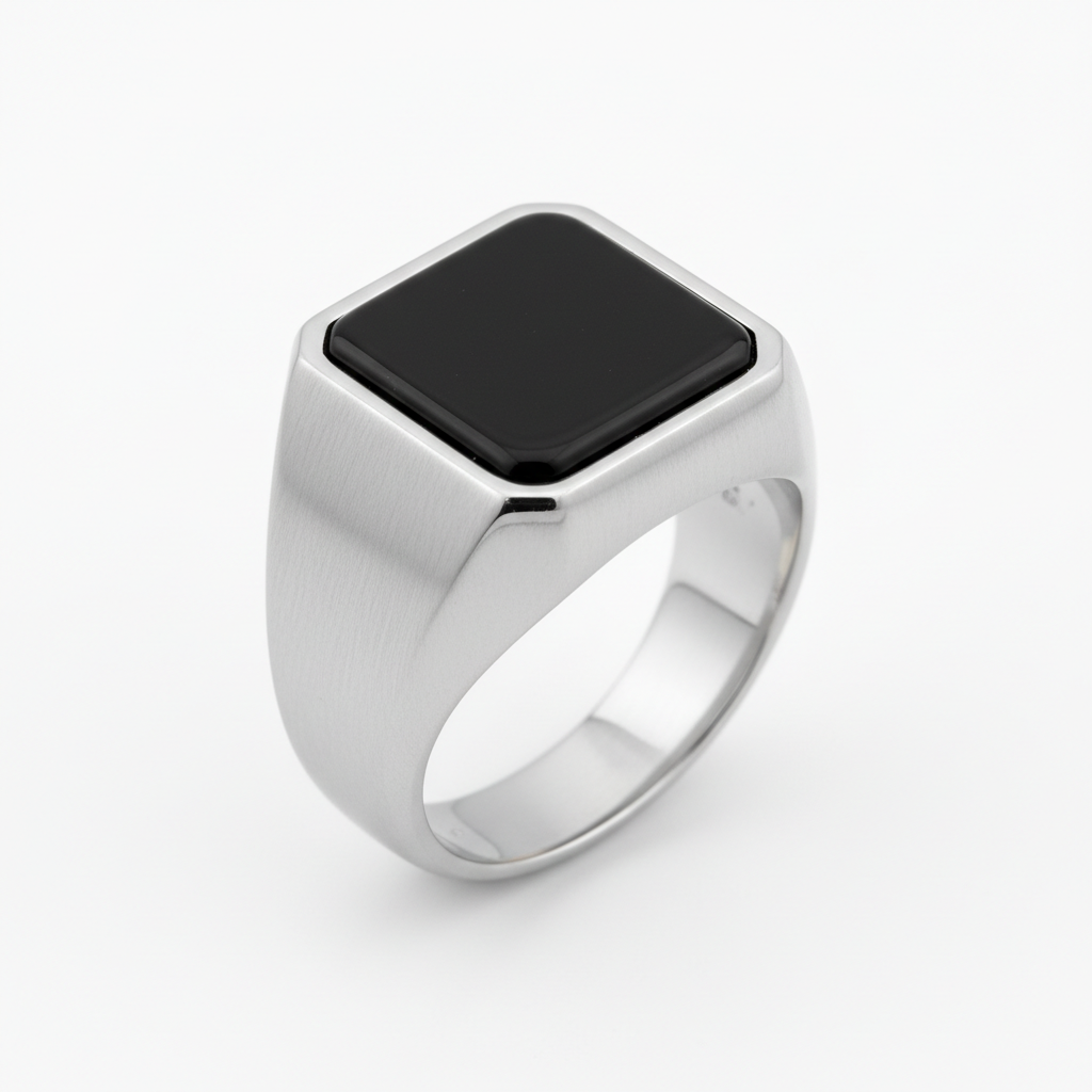 Heren Zegelring Witte Studio