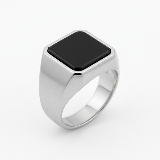 Heren Zegelring Witte Studio