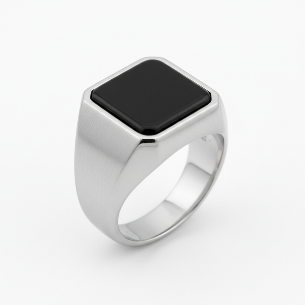 Heren Zegelring Witte Studio