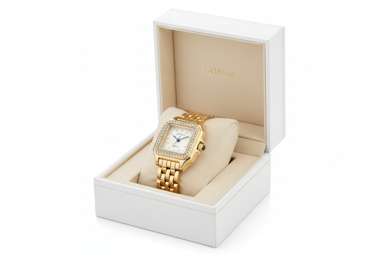 Horloge in luxe doos