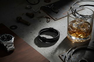 Heren Armband Zwart Leer Triple - Stoere leren armband voor heren