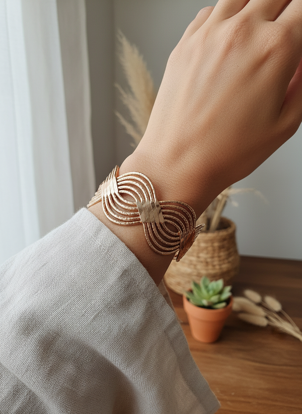 Cirkel Manchet Armband