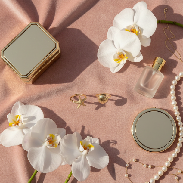 Ring Goud Zeester & Schelp