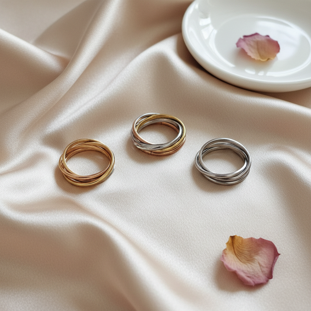 Lifestyle flatlay mindfulness ringen alle variaties