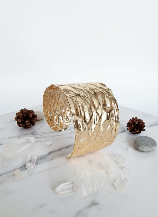 Manchet Armband Goud