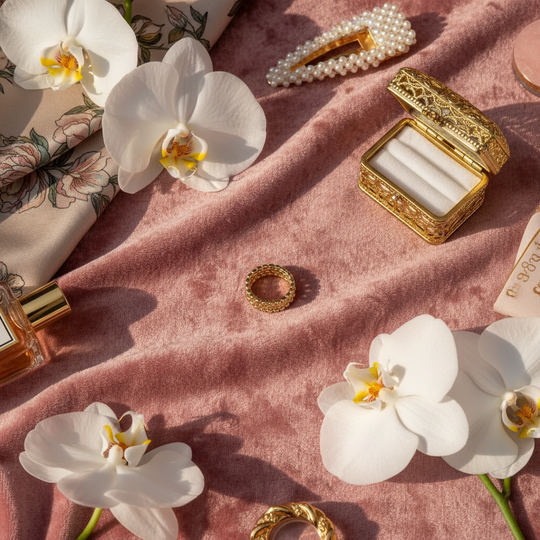 Ring Goud Bolletjes Design