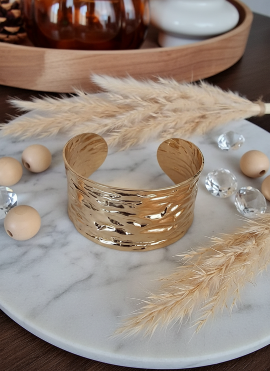 Manchet Armband Goud