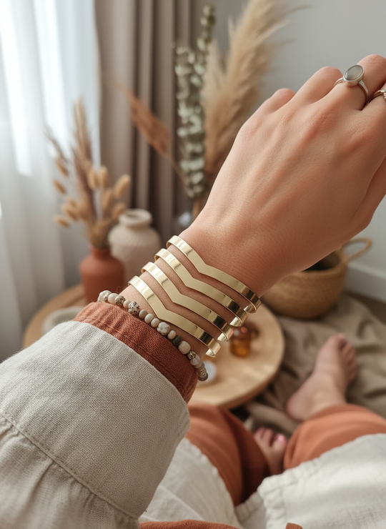 Zigzag Manchet Armband