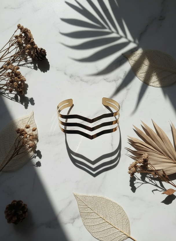 Zigzag Manchet Armband