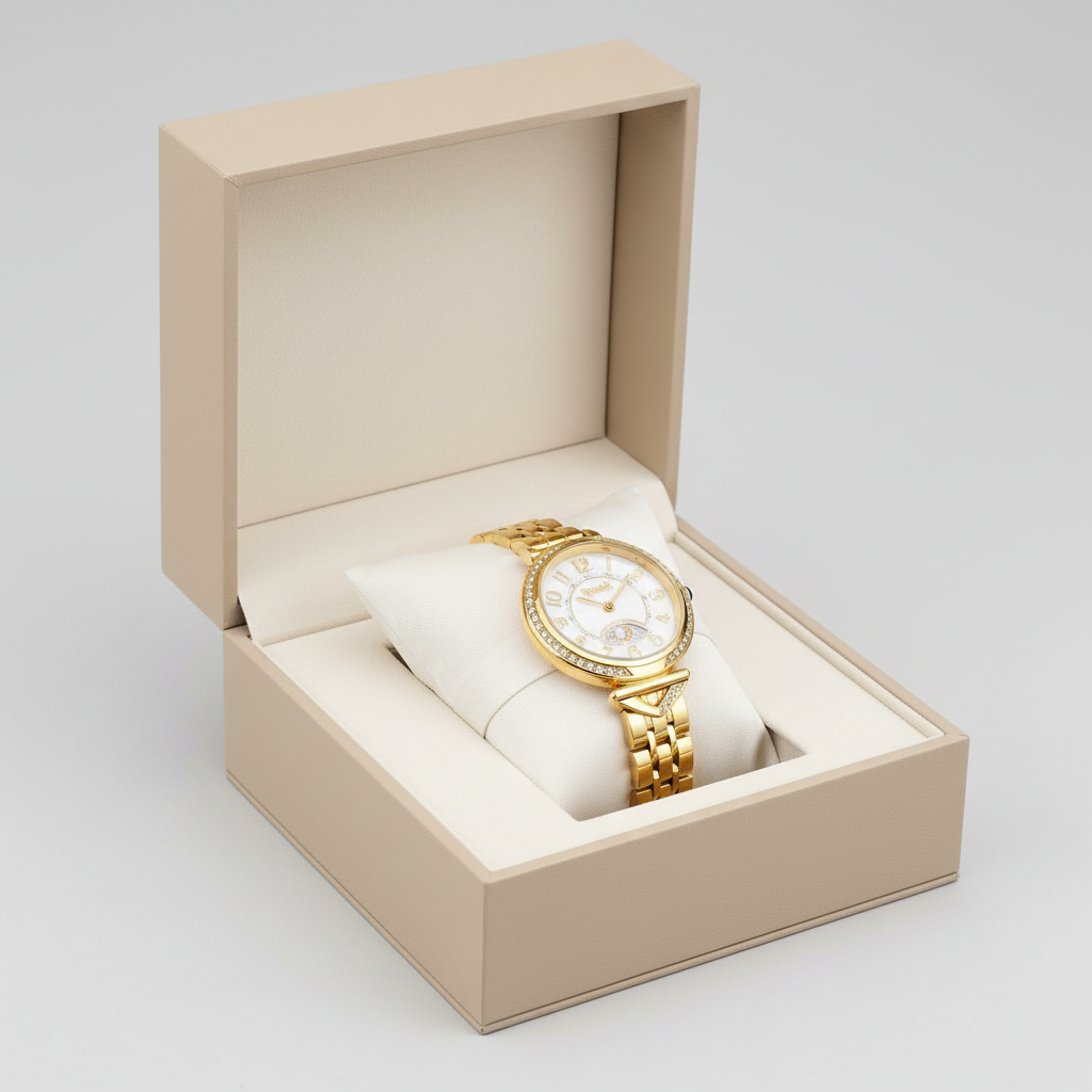 Horloge in luxe doos - premium presentatie