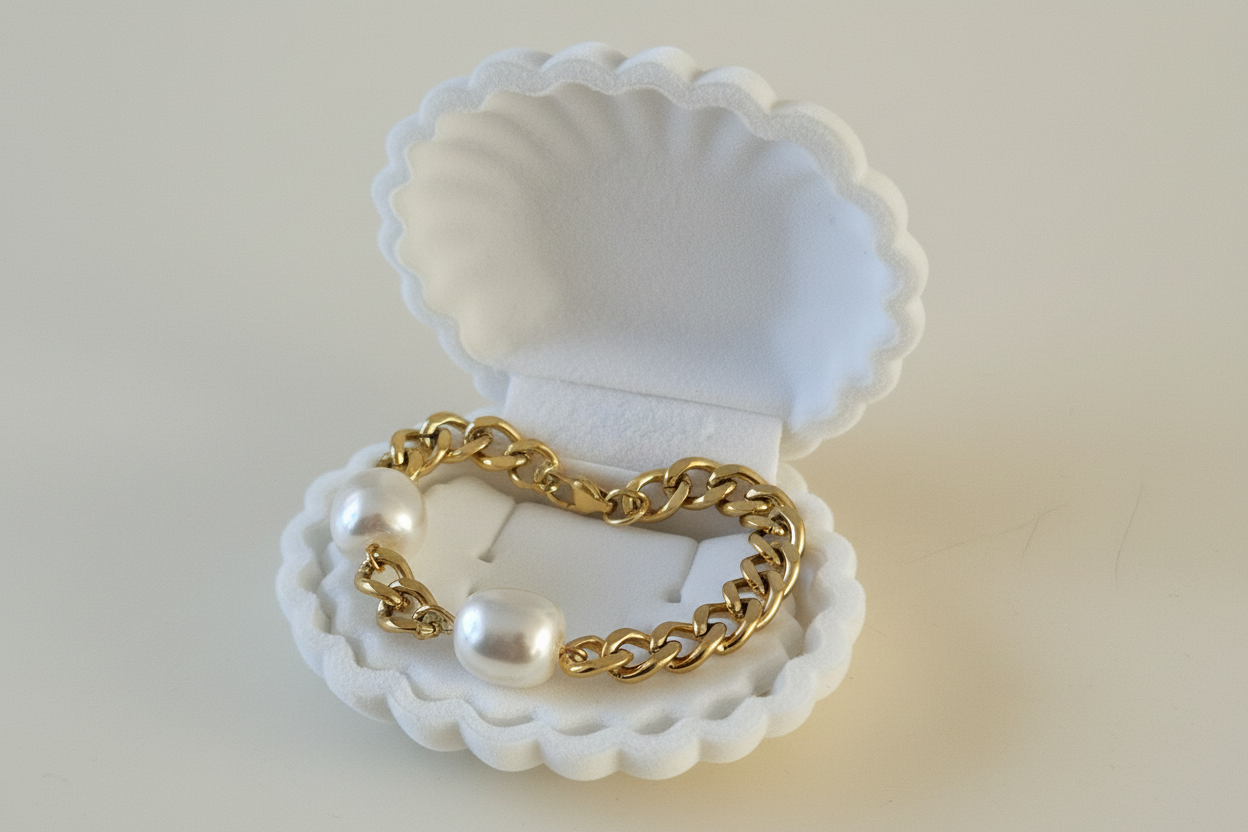 In neutrale luxe doos zonder logo