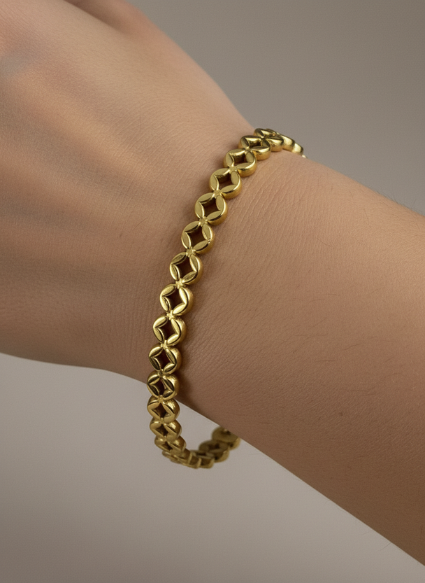 Italiaanse Diamant Armband Goud Model