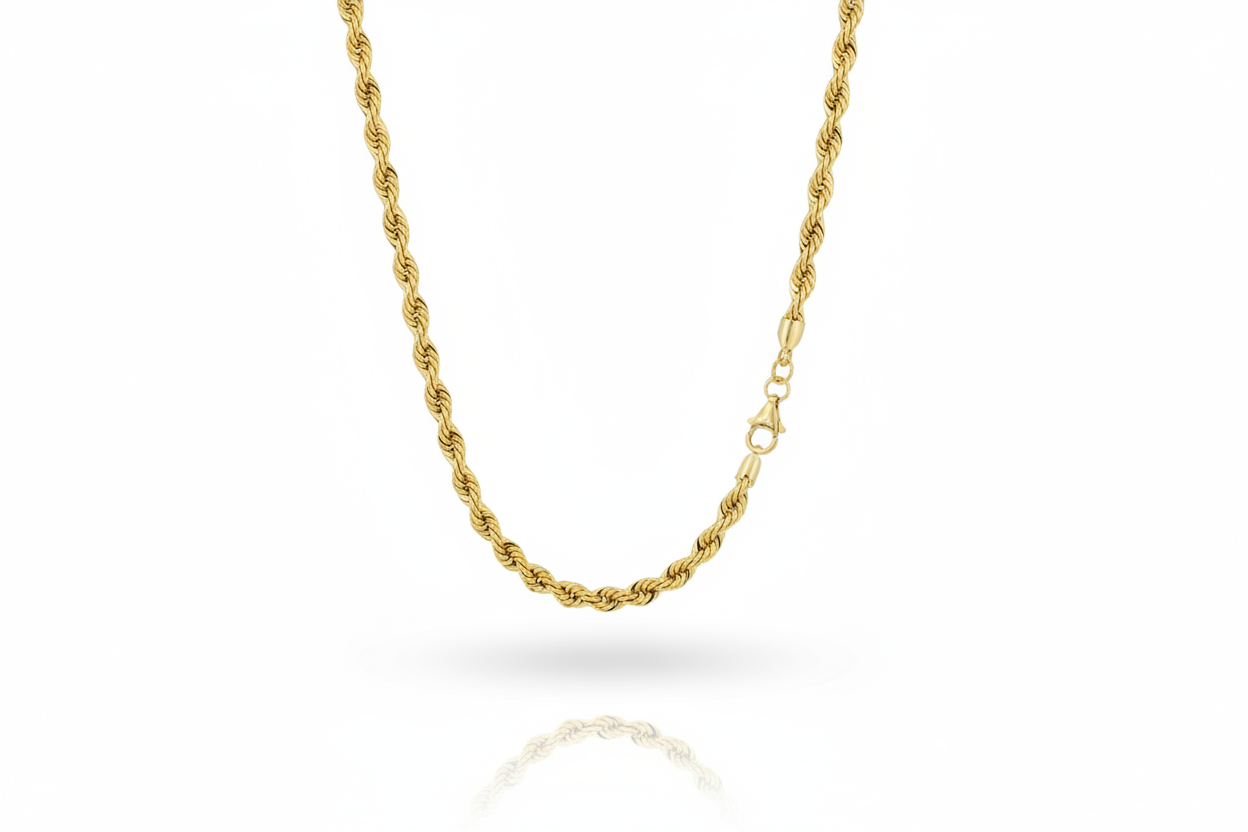 Koord collier zwevend