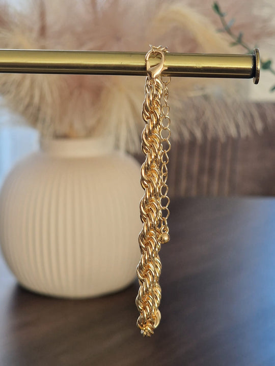 Rope Armband Goud