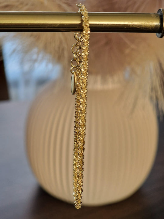 Kronkel Armband Goud