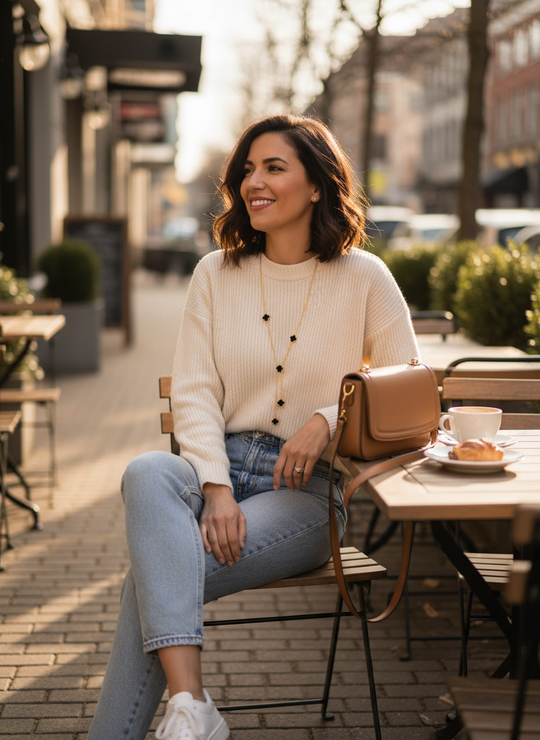 Lifestyle foto - Bloemen Collier