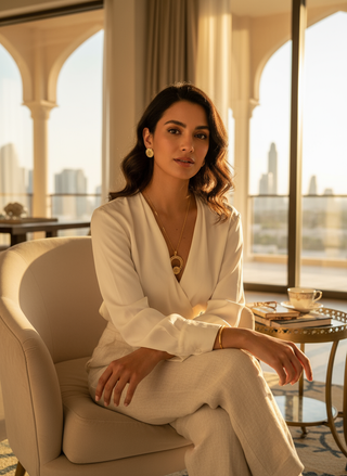 Lifestyle foto gouden Dubai set